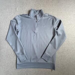 Southern Tide Youth Girls 1/4 Zip Pullover XL-16 Blue Long Sleeve Mock Neck